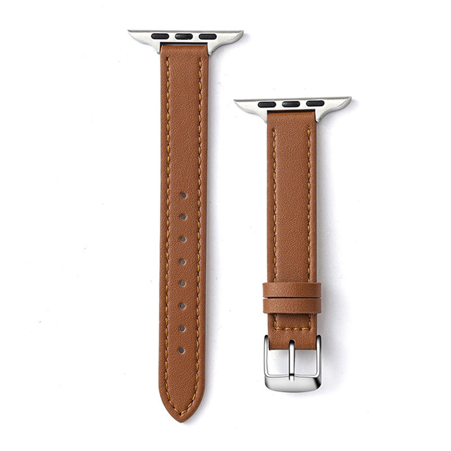 EMAN Head Layer Calfskin Leather Pin Buckle Strap BD-202