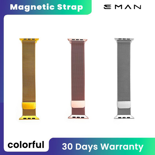 EMAN Magnetic Metal Strap BD-195 for 41/44/45mm